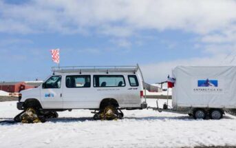 Geotab: Telematics for BAS Antarctic Missions (Photo: Shutterstock Alexey Seafarer )