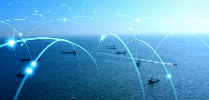 ST Engineering: drone network for ship logistics ( Photo: Shutterstock- metamorworks )