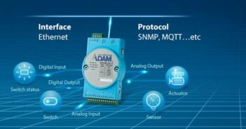 ADAM-6000/6200 series: Independent Edge IoT products for measurement, control and automation on machines and systems (Photo: AMC - Analytik & Messtechnik GmbH Chemnitz)