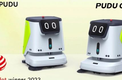 Effiziente Reinigung im gewerblichen Bereich: Der intelligente PUDU CC1 Reinigungsroboter von Pudu (Foto: Pudu Robotics)