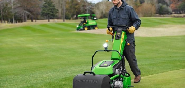 Golfmaschinen 2.0: John Deere setzt auf Konnektivität (Foto: John Deere)