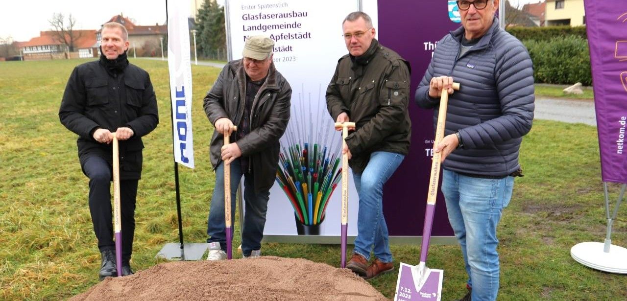 Thüringer Netkom startet Glasfaserprojekt im Landkreis (Foto: TEAG Thüringer Energie AG)