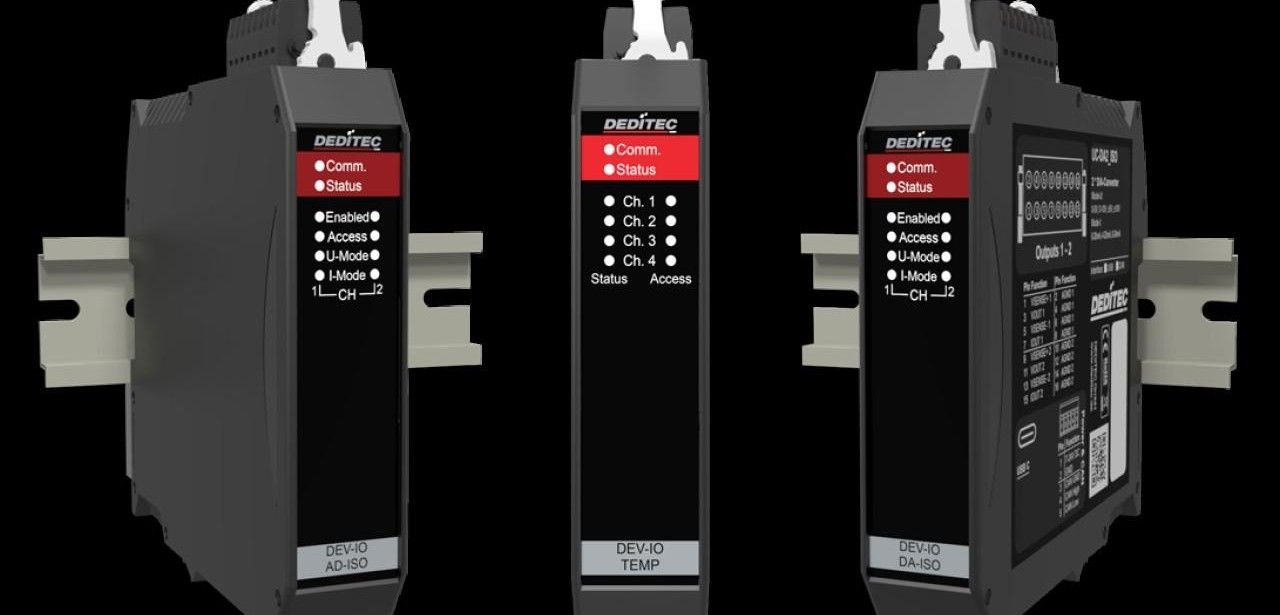 UC-USB-AD2-16_ISO Modul: Sichere und präzise Messungen und (Foto: DEDITEC)