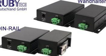 VC-330 Ethernet Extender verlängert Netzwerke kosteneffizient über vorhandene (Foto: RubyTech Deutschland GmbH)