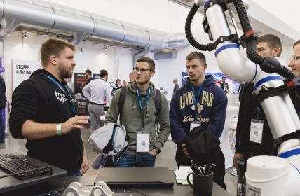 Praxisnahe Cobots-Präsentationen am 21. Oktober in Würzburg für (Foto: Stefan Bausewein)
