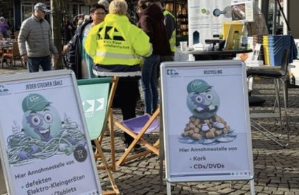 200 Akteure sammeln Elektroschrott bundesweit erfolgreich mit individuellen (Foto: KKA.)