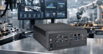 Kompakter MIC-785 Industrie-PC mit AMD AM5 für Edge-Computing (Foto: BMC Solutions GmbH)