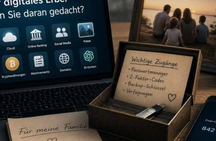Digitale Nachlassplanung sichern: Passwörter, Private Keys und Vollmachten (Foto: Dipl.-Oec. Hergen Kassuba, Steuerberater)